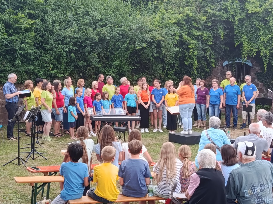 Chorauftritt Young Voices
